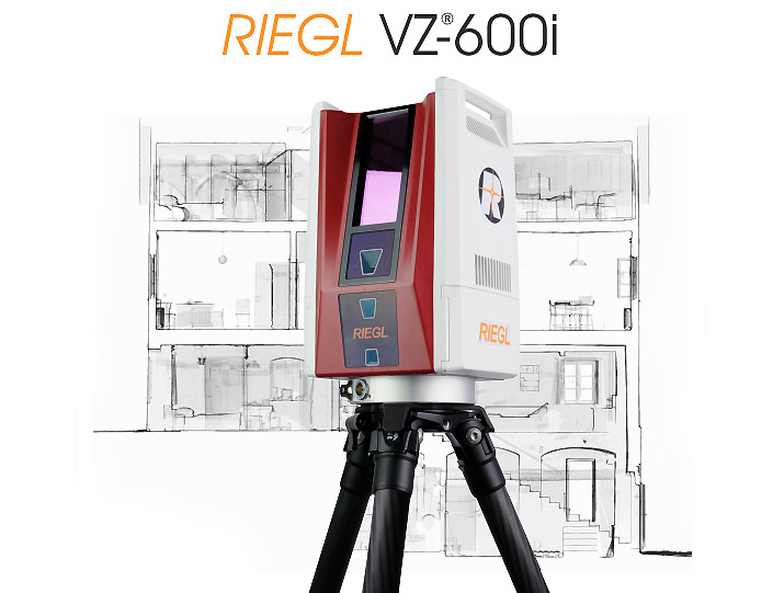 Scanner Laser Terrestre RIEGL VZ-600i 
